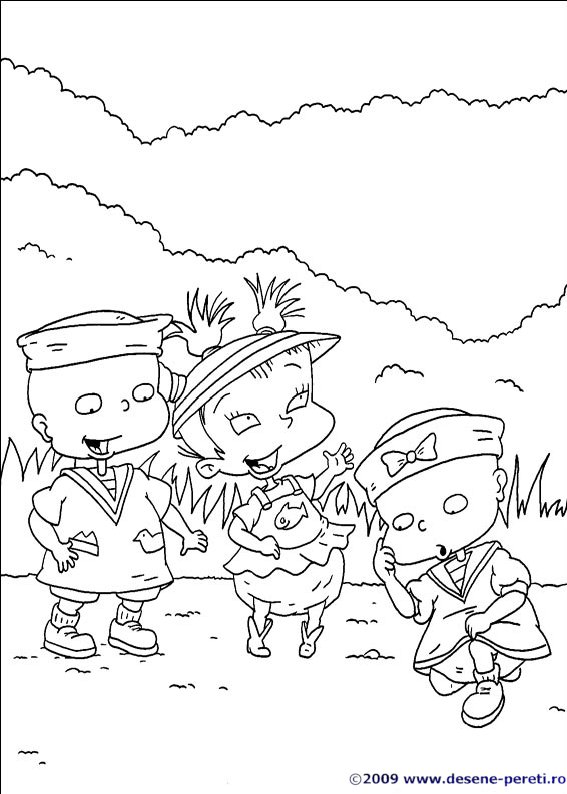 rugrats desene colorat